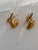 Italian Murano Crystal Glass and Brass Wall Sconces, 1990s, Set of 2 For Sale - Image 16 of 18