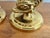 Brass 20th Century Brass Dolphin Neoclassical Candle Holders - A Pair For Sale - Image 8 of 11