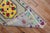 One of a kind vintage Turkish mat from the 20th century. All you got to do is look at the colors! A fun rug indeed...
