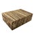 Vintage Brown Hand-Marbled Florentine Peacock Paper Wood Desk Box, Circa 1970 For Sale - Image 10 of 11