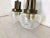 Brass & Glass Ceiling Lamps, 1950s, Set of 2 For Sale - Image 4 of 13