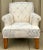 Art Nouveau Limited Hand Painted Vera Wang Child‚Äôs Club or Wing Back Chair for Ethan Allen For Sale - Image 3 of 9