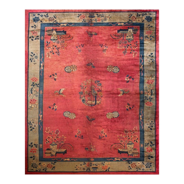 Early 20th Century Chinese Peking Carpet ( 11' x 14' - 335 x 427 ) For Sale