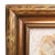 Mid 20th Century Framed Nude Portrait Painting of a Man in Gilt Wood on Board Untitled For Sale - Image 5 of 9