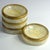 Cream Italian Alabaster Dishes, 1970s, Set of 4 For Sale - Image 8 of 12