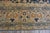 1880s Antique Navy Square Islimi Floral Finely Knotted Wool Persian Tabriz Rug For Sale In New York - Image 6 of 9