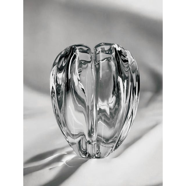 Stella Polaris Crystal Glass Vase from Orrefors For Sale - Image 3 of 6