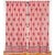 Not Yet Made - Made To Order Roza 45" X 84" Coral Pink Curtain For Sale - Image 5 of 5
