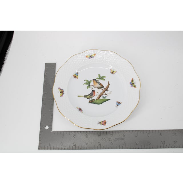 Herend Herend Rothchild Bird Salad Dessert Plate 7.5" Never Used For Sale - Image 4 of 5