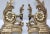 1950s French Brass Andirons - A Pair For Sale In New York - Image 6 of 13