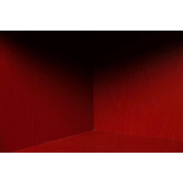 Bramante Red Lacquered Highboard by Kazuhide Takahama for Studio Simon, 1973 For Sale - Image 10 of 13