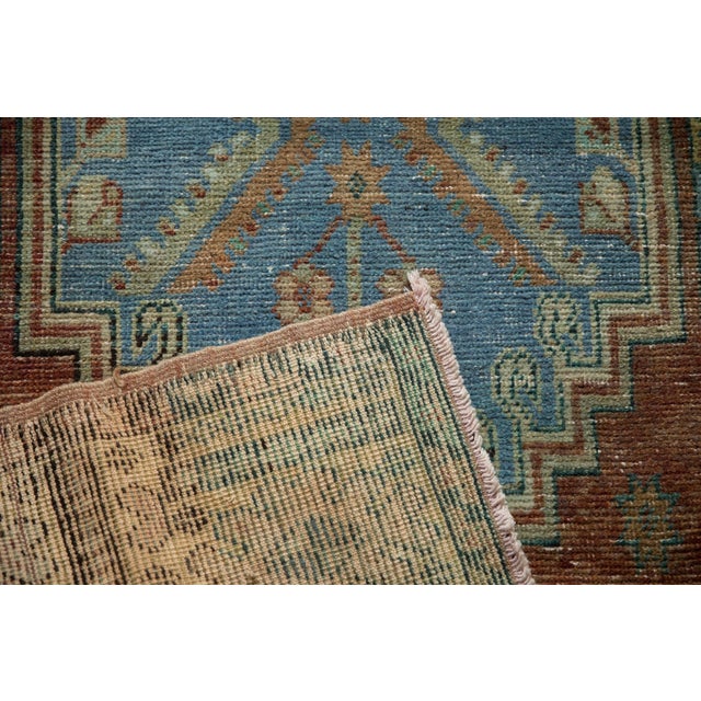 Vintage Distressed Anatolian Rug Runner - 3'7" x 10'1" For Sale - Image 9 of 9