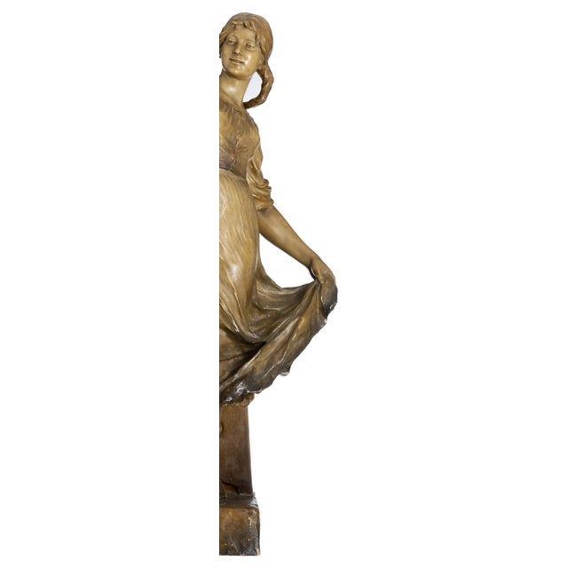 Friedrich Goldscheider, Female Figure, 19th Century For Sale - Image 4 of 8