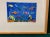 1970's Artisan Crafted Ceramic Fish Wall Art Framed Under Glass For Sale - Image 4 of 9