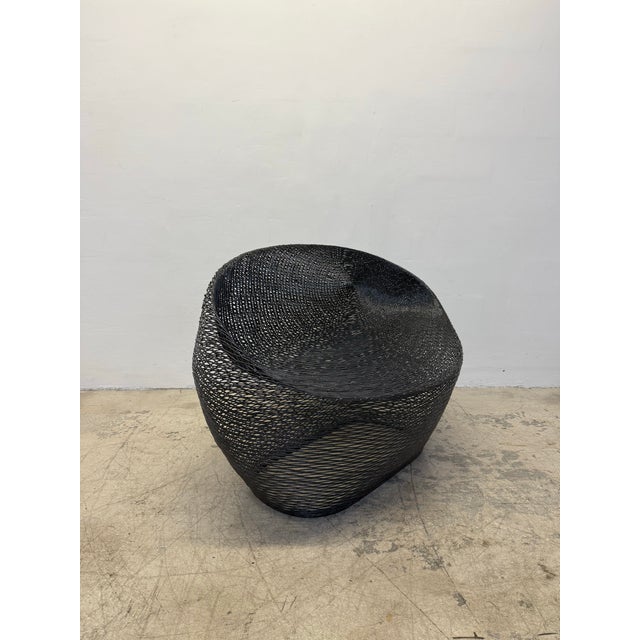 Ann Pamintuan “Cocoon” Two Seat Welded Galvanized Iron Bench, 2000s For Sale In Miami - Image 6 of 12