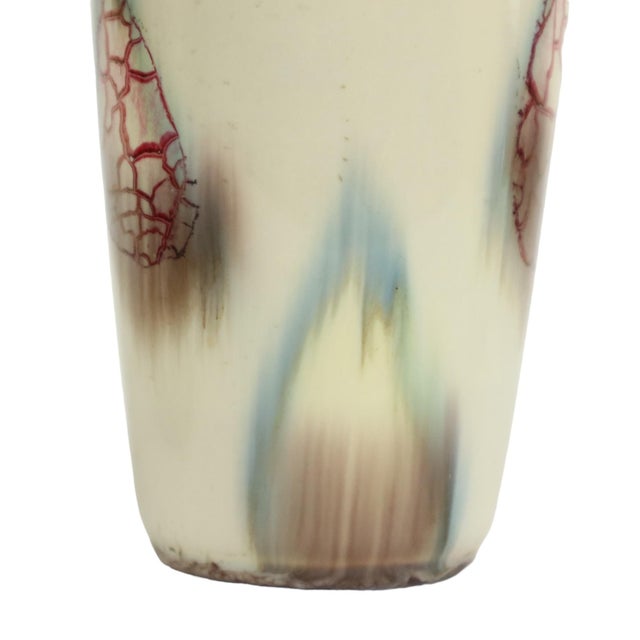 Ceramic West German Vases with Abstract Marble Pattern by Bay Keramik, 1960s, Set of 2 For Sale - Image 7 of 11