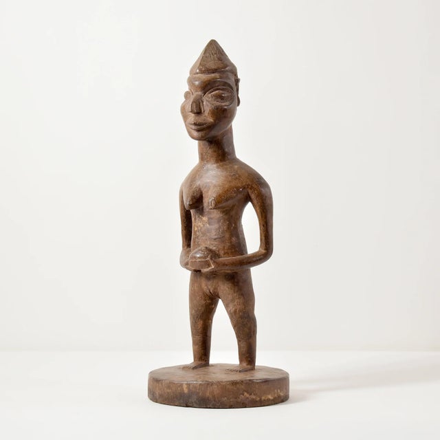 Early 20th Century Early 20th Century Senufo Female Figure Côte d'Ivoire For Sale - Image 5 of 12