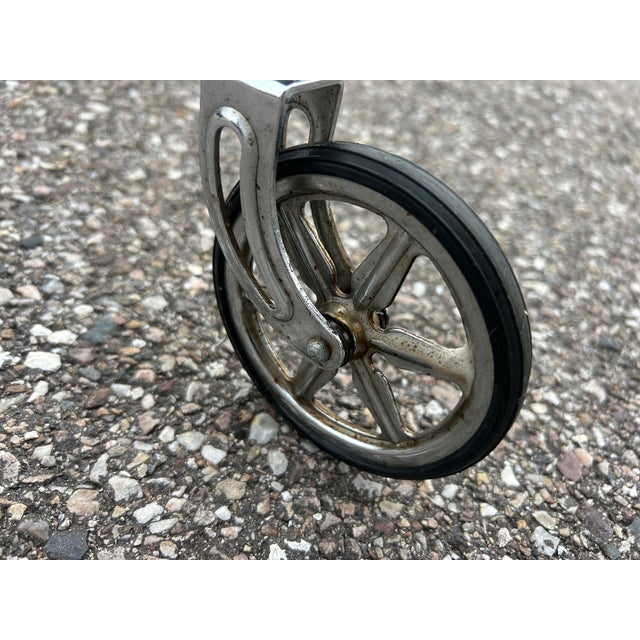 Serving Bar Cart in Chrome and Smoked Glass, 1970s For Sale - Image 11 of 14