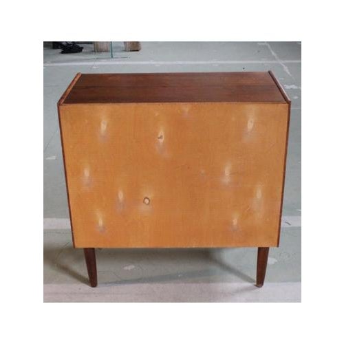 Wood Dressing Table with Chest of Drawers, Italy, 1960s For Sale - Image 7 of 11