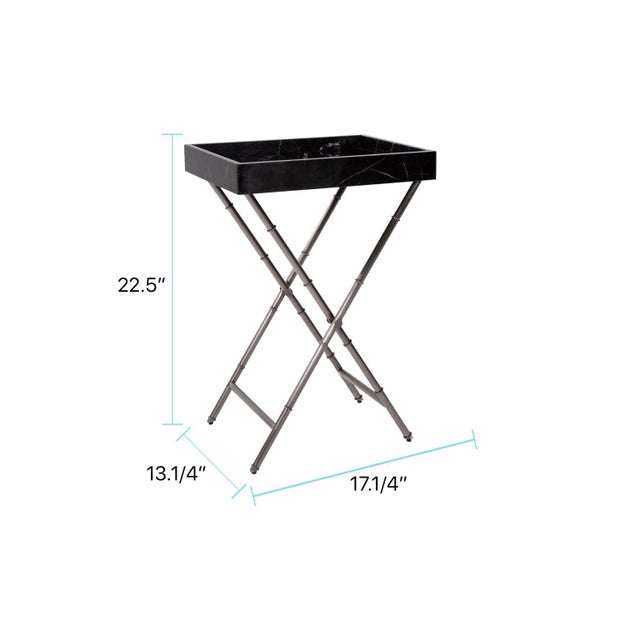 Contemporary Talbot Tray Table For Sale - Image 3 of 11