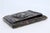 Red Stone Block Holder with Silver Applications and Raised Lid Flower, in Good conditions.