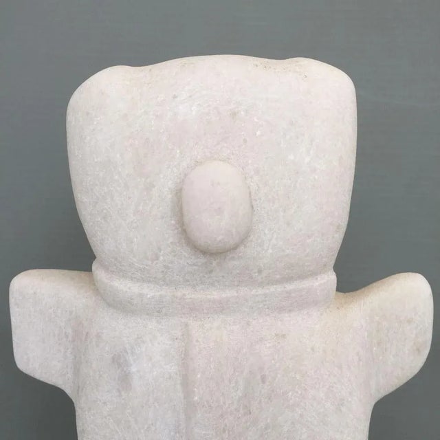 Contemporary Comedy and Tragedy of the Animal Marble Sculpture by Tom Von Kaenel For Sale - Image 3 of 6