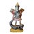 18th Century Spanish Polychrome Wood Carving of St. Michael For Sale