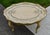 Transitional Italian Coffee Table Florentine Style Lacquered Painted Baroque Oval Tray 50s For Sale - Image 3 of 13