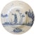 Antique 18th Century English London Delft Blue & White Faience Platter in the Chinese Kangxi Taste For Sale - Image 11 of 11