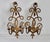 Vintage Italian Florentine Style Gold Finished Scrolling Arms Electric Wall Sconces- A Pair For Sale - Image 13 of 15