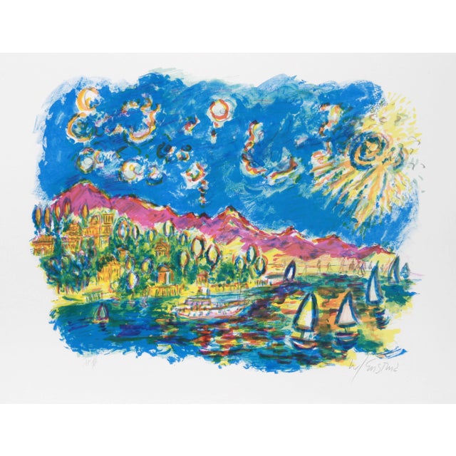 Wayne Ensrud, Bayside, Lithograph For Sale