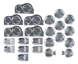 Example of Chase Brass and Copper Company Ashtrays and Catchalls