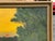 Canary Yellow Early 20th C. American Luminist Original Oil on Canvas - Artist Signed, Original Frame For Sale - Image 8 of 11
