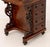 Brown Victorian Burl Walnut Davenport Desk, 19th C. For Sale - Image 8 of 13