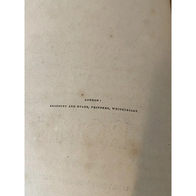 Printmaking Materials 19th Century Comic History of Rome Leather-Bound With Color Etchings C.1850s For Sale - Image 7 of 12