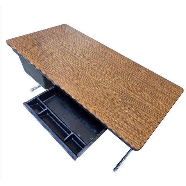 1970s Herman Miller Action Office Desk by George Nelson For Sale - Image 10 of 18