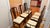 1980s Attributed Henredon Dining Room Table and Chairs For Sale In Providence - Image 6 of 12
