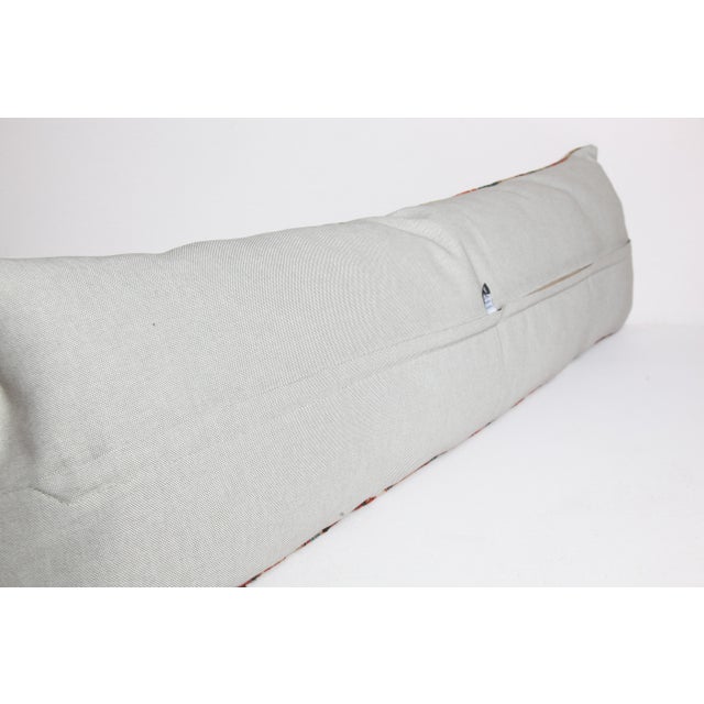 Antique Caucasian Home Decor Rug Pillow Cover -15'' X 47'' For Sale - Image 11 of 11