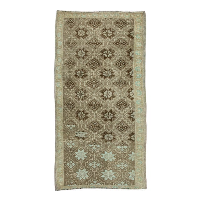 Turkish Vintage Rug 2'8" x 3'5" #20839 For Sale