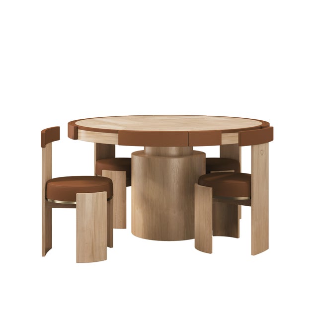 Wellesly Game Table by Wood Tailors Club For Sale - Image 11 of 13