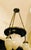 Art Deco 1920s Art Deco 3 arms Pendant Chandelier For Sale - Image 3 of 3