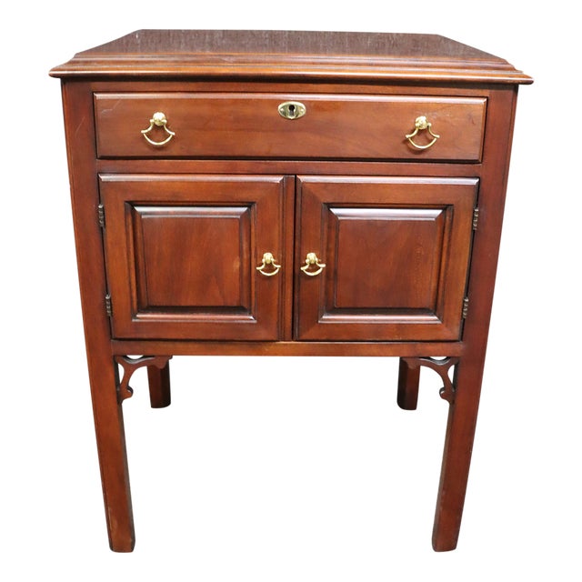 Statton Mahogany Nightstand Chairish