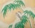 Brass Japanese Showa Four Panel Screen Snowy Winter Landscape For Sale - Image 8 of 12