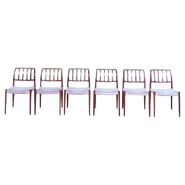 Teak Dining Chairs from J.L. Møller, Set of 6 For Sale - Image 15 of 15