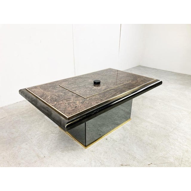 Vintage Hidden Bar Coffee attributed to Fedam, 1980s For Sale - Image 9 of 12