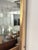 Mid-Century Italian Wall Mirror with Brass Frame and Decor, 1970s For Sale - Image 9 of 17