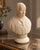 Italian School, Bust of Pope Pius IX, 1800s, Alabaster For Sale - Image 6 of 11