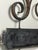 Wood Large Antique Wrought Iron Bracket With Two-Tier Wooden Sign, "Inn & Antiques" For Sale - Image 7 of 10