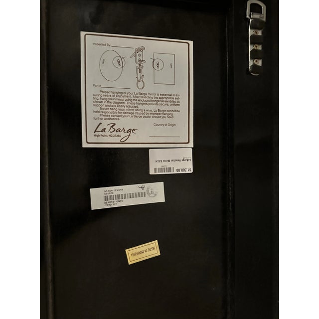 Platinum La Barge Venetian Mirror For Sale - Image 8 of 11