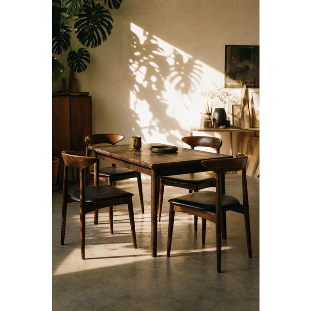 Vintage Danish Modern Oak Wood Folding Dining Table from Am Møbler, 1960s For Sale - Image 16 of 18